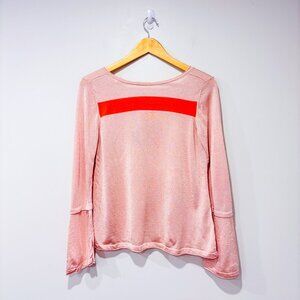 ARMANI‎ JEANS Pink Lightweight Knit Top | 42 IT (6 US)
